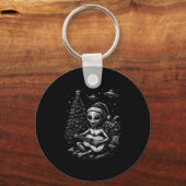 Alien Lieben Weihnachten Schlüsselanhänger (Vorderseite)