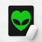 Alien Liebes Herz Mousepad (Mit Mouse)