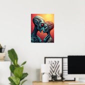Alien Liebhaber Sci-Fi Poster (Heimbüro)