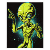 Alien Life Fotodruck (Vorne)