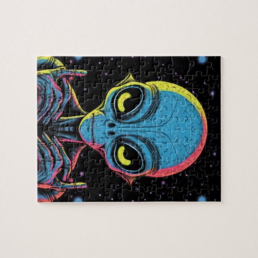 Alien Life Puzzle (Horizontal)