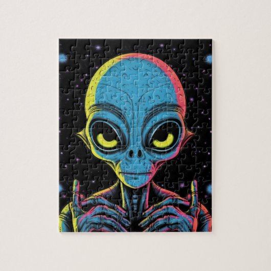 Alien Life Puzzle (Vertikal)