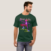 Alien Life, Wolley T - Shirt (Vorne ganz)