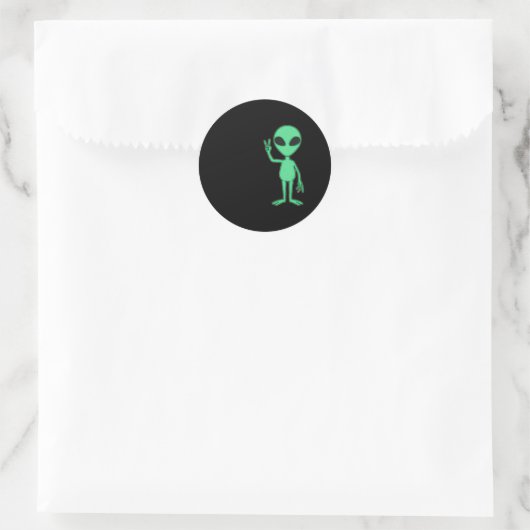Alien Lives Sticker (Tasche)