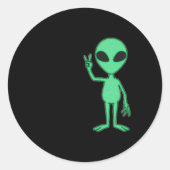 Alien Lives Sticker (Vorderseite)