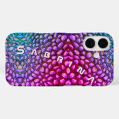 Alien Lizard Stonephone mit Ihrem Namen Case-Mate iPhone Hülle (Rückseite (Horizontal))