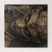 Alien Lizard Woman Puzzle (Horizontal)