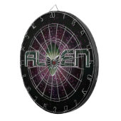 Alien Logo Dartboard Dartscheibe (Vorderseite rechts)
