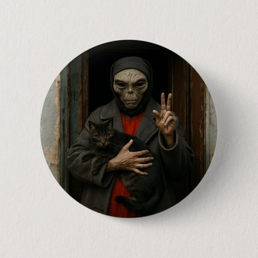 Alien Love Button (Vorderseite)