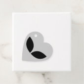 Alien Love Heart Papier Untersetzer Geschenkanhänger (Beispiel)