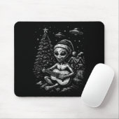 Alien Loves Christmas Mousepad (Mit Mouse)