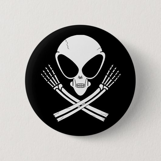 alien lustiges rodger button (Vorderseite)