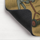 Alien macht Crop Circles Spaß an Science Fiction K Mousepad (Ecke)