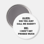 Alien Magnet (Vorderseite/Rückseite)