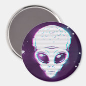 Alien Magnet (Vorderseite/Rückseite)
