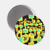 Alien Magnet (Vorderseite/Rückseite)