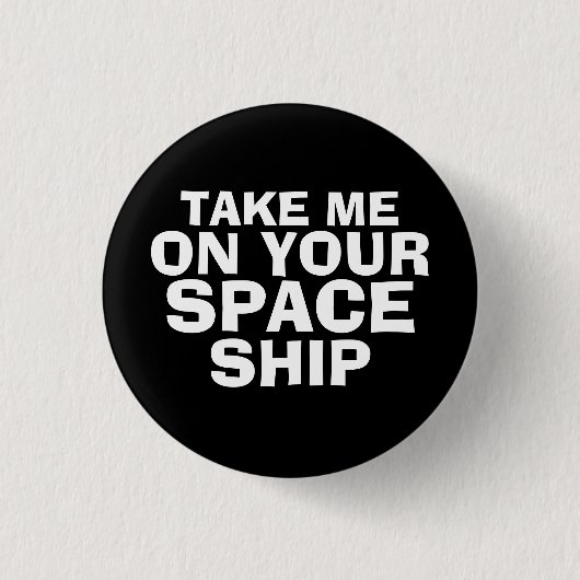 Alien-Magnet Button (Vorderseite)