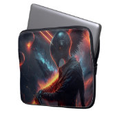 Alien Manipulationsfeuerbeam Laptopschutzhülle (Vorderseite Links)
