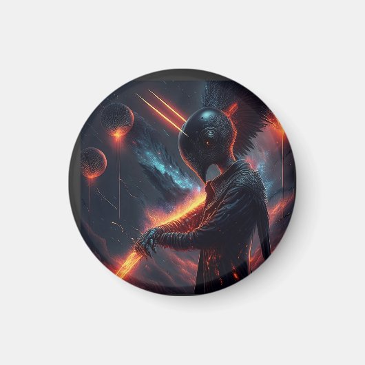 Alien Manipulationsfeuerbeam Magnet (Vorne)