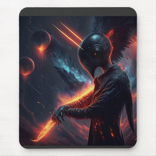 Alien Manipulationsfeuerbeam Mousepad (Vorne)