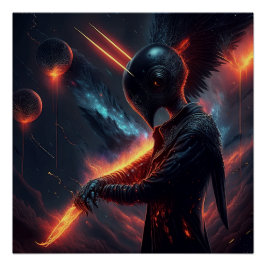 Alien Manipulationsfeuerbeam Poster