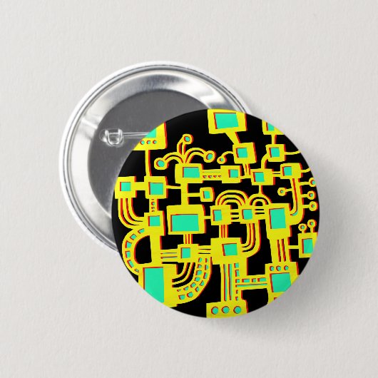 Alien-Maschine Button (Vorne & Hinten)