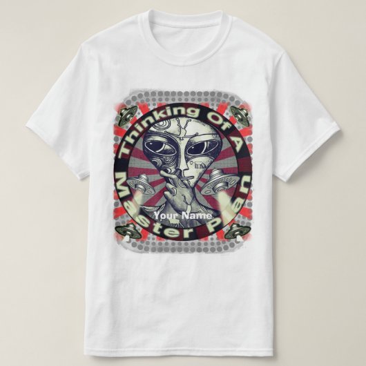Alien Master Plan T - Shirt (Design vorne)