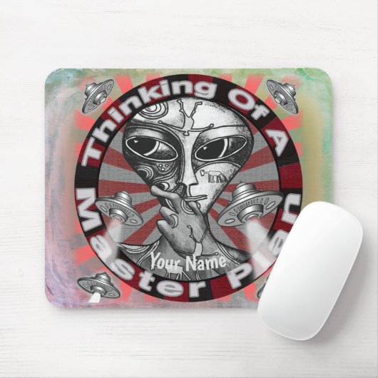 Alien Masterplan Mouse Pad Mousepad (Mit Mouse)