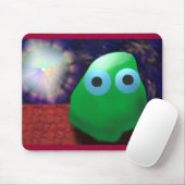 Alien-Mausunterlage Mousepad (Mit Mouse)