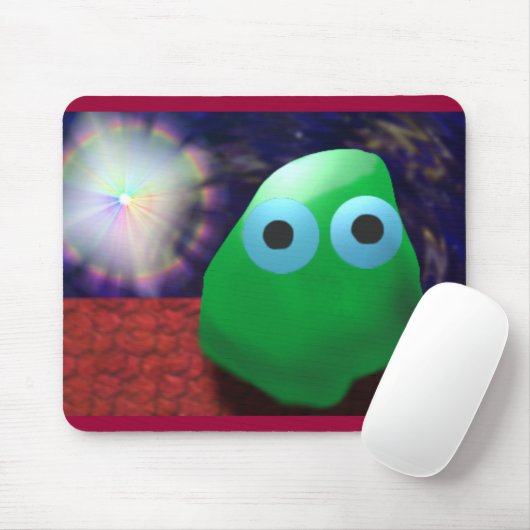 Alien-Mausunterlage Mousepad (Mit Mouse)