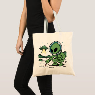 Alien Melancholy Tragetasche