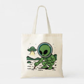 Alien Melancholy Tragetasche (Rückseite)