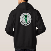 ALIEN Mens Hoodie (Anpassen der Farbe) (Rückseite)