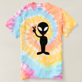 Alien Men's Spiral Krawatte-Dye T - Shirt