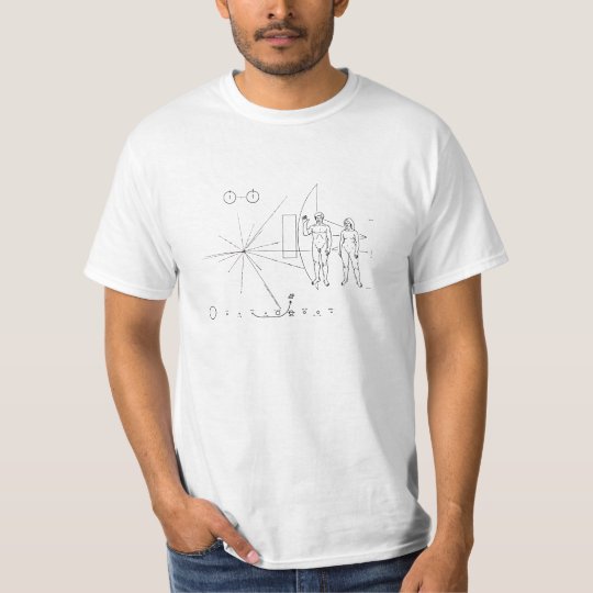 Alien Message - Voyager plaque 1972 T-shirt