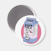Alien Milk Magnet (Vorderseite/Rückseite)