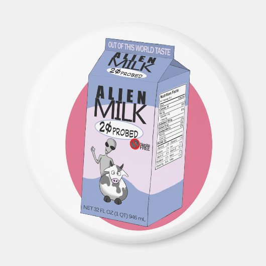 Alien Milk Magnet (Vorne)