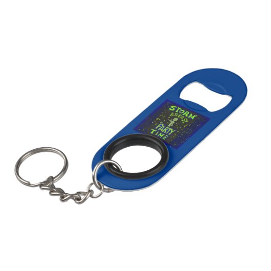 Alien Mini Flaschenöffner (Vorderseite Schrägansicht)