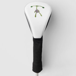 Alien mit Augenlampen Golf Headcover