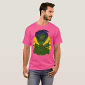 Alien mit Kopftuch T-Shirt (Vorne ganz)