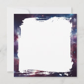 Alien mit Planeten-Reflektionen in den Augen (Rückseite)