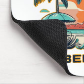 Alien mit UFO I BELIEVE Mousepad (Ecke)