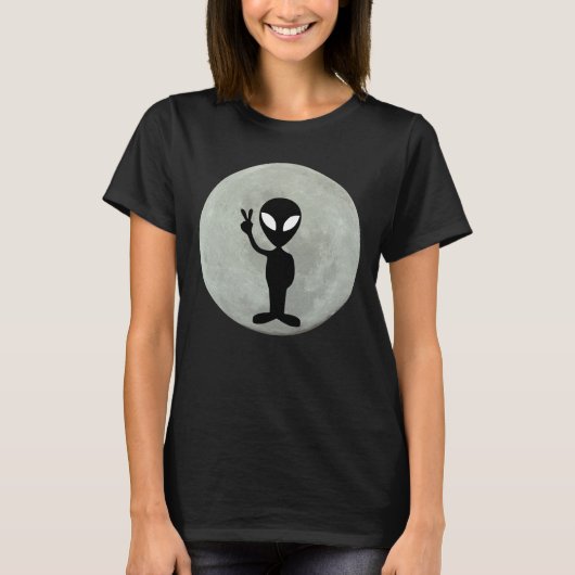 ALIEN MOND T-SHIRTS (Vorderseite)