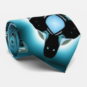 Alien-Monster-Kunst - Herr-Krawatte Krawatte (Gerollt)