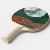 "Alien Moon #4" Ping Pong Paddle Tischtennis Schläger (Vorderseite)