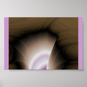 Alien Mountain Cave Poster