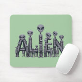 Alien Mousepad (Mit Mouse)
