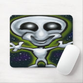 Alien Mousepad (Mit Mouse)