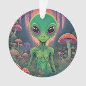 Alien Mushroom Ornament (Vorderseite)
