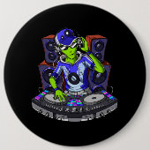 Alien Music DJ Button (Vorderseite)